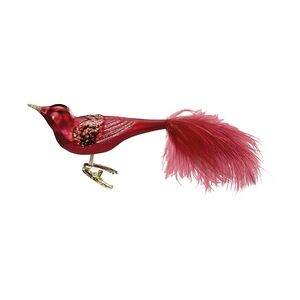 Festive Bird 11 cm - Inge-Glas En Rouge - 1 Stück