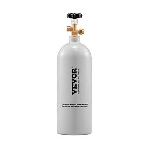 VEVOR CO2 Flasche Kohlendioxid Flasche 2,26 kg Kapazität, Kohlensäure Gasflasche 1800 PSI CO2 Adapter Eigentumsflasche Wassersprudler CO2 Gefüllt für Aquarien Kohlensäureflasche Vorrats Flasche