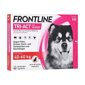 Boehringer Ingelheim FRONTLINE Tri-Act Lsg.z.Auftropfen f.Hunde 40-60kg 3 Stück