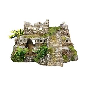 Nobby Aqua Ornaments MAYA RUINE mit Pflanzen 21,7 x 14,7 x 11,7 cm