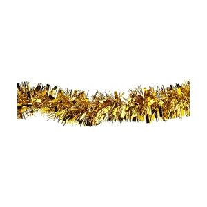 10x Foliengirlande gold aus PET Ø11cm x 2m
