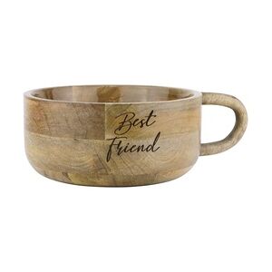 Nobby Holznapf Best Friend Cup 1,5 l 19,5 x 9 cm, rutschfest