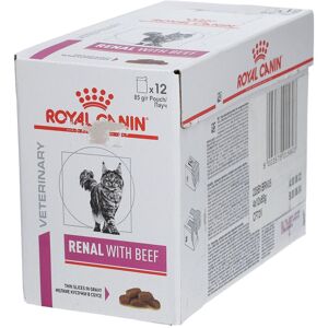 Royal Canin Veterinary Feline Renal with Beef 12x85 g Futter