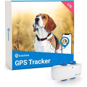 Tractive GPS DOG 4 - GPS Tracker für Hunde mit Aktivitätstracking   EXKL. ABO   TRNJAWH   blau/weiß