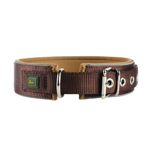 DOG SPORT HUNTER Halsband Neopren Reflect L (60), braun/karamell