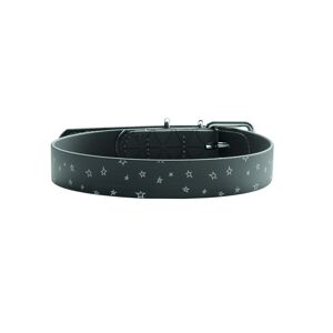 DOG SPORT HUNTER Halsband Convenience Reflect L (60), grau Sterne