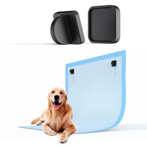 I Love My Pet 2-Teiliger Hunde-Pipi-Pad-Halter, Einfach Zu Verwendender, Starker Magnet, Adsorption, Rutschfester Piss-Pad-Markierungshalter Für Das Zuhause