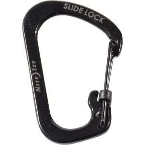 Nite Ize CARABINER SLIDELOCK Gr.#2 - Karabiner - schwarz schwarz