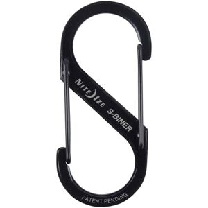 Nite Ize S-BINER STAHL Gr.M - Karabiner - schwarz