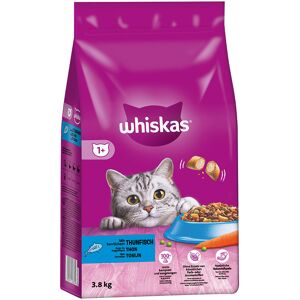 Sparpaket Whiskas Trockenfutter - 1+ Thunfisch (2 x 3,8 kg)