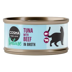 Cosma Nature 6 x 70 g - Thunfisch mit Rind