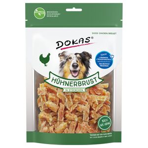 Dokas Fleischstückchen - 2 x 200 g Hühnerbrust in Stückchen