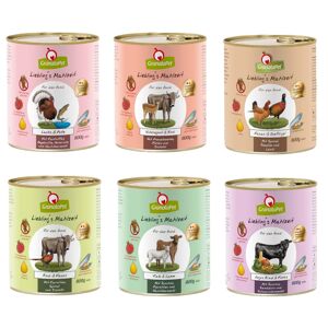 Sparpaket GranataPet Liebling's Mahlzeit 24 x 800 g - Mix II (6 Sorten gemischt)