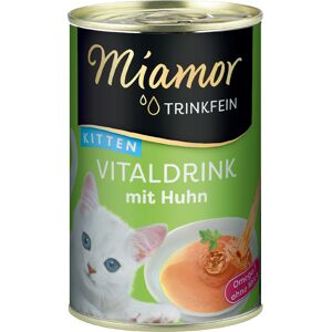 Sparpaket Miamor Trinkfein Vitaldrink 24 x 135 ml - Kitten mit Huhn