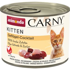 animonda Carny Kitten 12 x 200 g - Geflügel-Cocktail