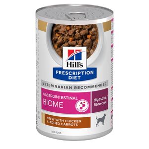 48x 354g Hill's Prescription Diet Gastrointestinal Biome Stew mit Huhn  Hundefutter nass