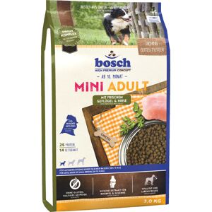 Bosch High Premium concept Sparpaket bosch Trockenfutter - Mini Adult Geflügel & Hirse (3 x 3 kg)