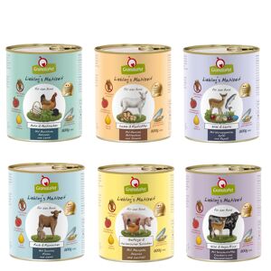 Sparpaket GranataPet Liebling's Mahlzeit 24 x 800 g - Mix I (6 Sorten gemischt)