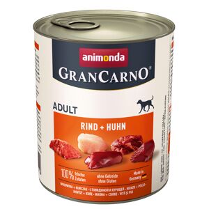 Sparpaket animonda GranCarno Original 24 x 800 g - Rind & Huhn