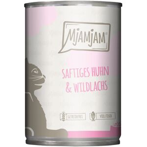 MjAMjAM 6 x 400 g - saftiges Huhn und Wildlachs