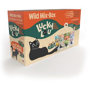 Sparpaket Lucky Lou Adult 48 x 125 g - Wild-Mix (4 Sorten gemischt)