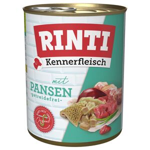 RINTI Kennerfleisch 800g x 24 - Sparpaket - Pansen