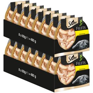 Sparpaket Sheba Filets 32 x 60 g - Huhn