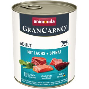 Sparpaket animonda GranCarno Original 24 x 800 g - Lachs & Spinat