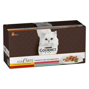 Megapack Gourmet A la Carte - 60 x 85 g Rezepte des Küchenchefs (Huhn, Rind, Forelle, Seelachs)