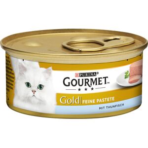 Sparpaket Gourmet Gold Feine Pastete 48 x 85 g - Mix (Huhn, Thunfisch)