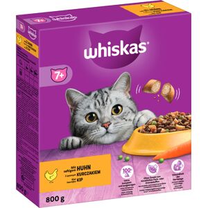 Sparpaket Whiskas Trockenfutter - 7+ Senior Huhn (5 x 800 g)