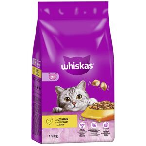 Whiskas Katzen Trockenfutter Senior 7+ 6 x 1,9 kg Huhn