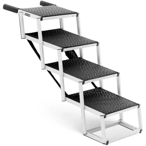 Wiesenfield Hundetreppe – Höhe: 60 cm – 68 kg – 4 Stufen WIE-PETSTEP-102