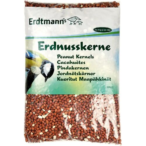 Erdtmann Erdnusskerne im Beutel 5 Kilogramm Wildvogelfutter