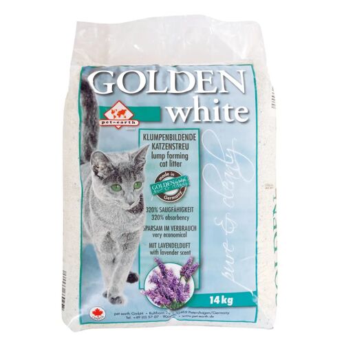 Becker-Schoell AG GOLDEN white Katzenstreu mit Lavendelduft 14kg