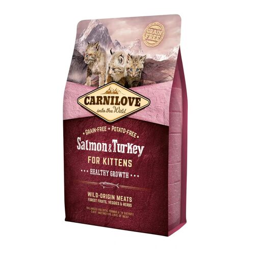 CARNILOVE Kitten Salmon & Turkey Katzentrockenfutter 2 Kilogramm