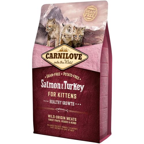 Becker-Schoell AG CARNILOVE Kitten Salmon & Turkey Katzentrockenfutter 2 Kilogramm