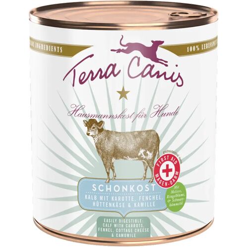 Becker Terra Canis First Aid Schonkost 800 Gramm Hundenassfutter 6 x 800 Gramm Huhn