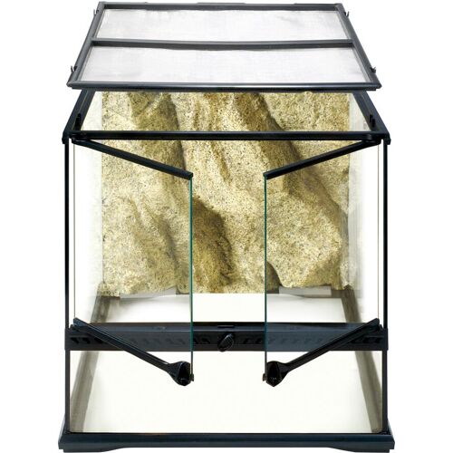 EXO TERRA Terrarium „PT2605“ Vivarien BxTxH: 45x45x45 cm Gr. B/H/T: 45,7 cm x 45,7 cm x 45,7 cm, schwarz Terrarien