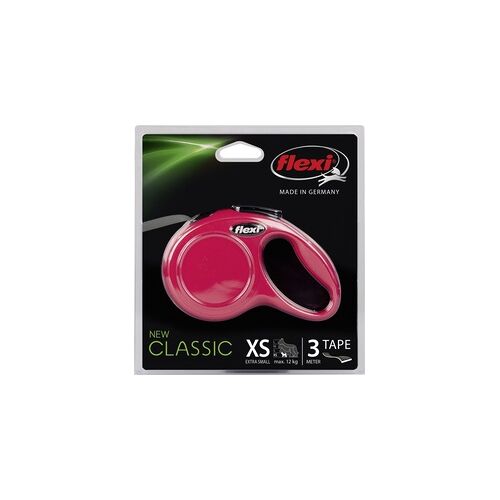 Nobby Flexi Hundeleine New Classic XS rot, Gurt