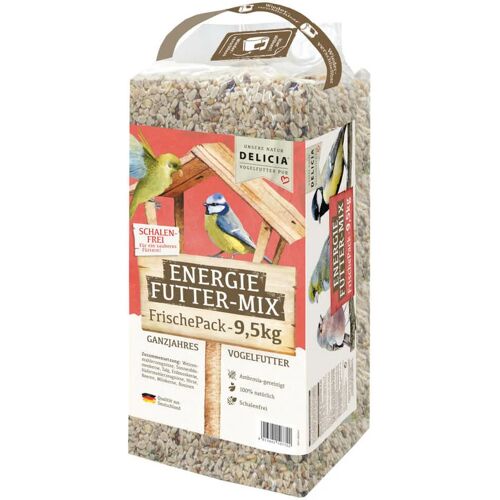 DELICIA Energie Futter-Mix 9,5 kg Vogelfutter Wintervogelfutter Ganzjahresfutter