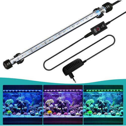 Hengda – 18-112cm led Aquarium rgb Salzwasserfische Aquariumleuchte Mollusken,4W,37cm