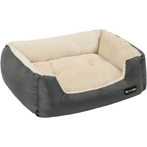 Feandrea Hundebett 65 x 55 x 20 cm mit Wendekissen