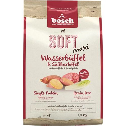 Bosch HPC Soft/Plus Maxi Wasserbüffel & Süßkartoffel   2,5 kg