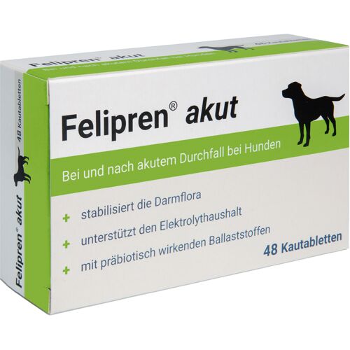 Felinapharm GmbH Felinapharm Tiergesundheit FELIPREN akut Kautabl.bei u.nach Durchfall f.Hunde 48 Stück