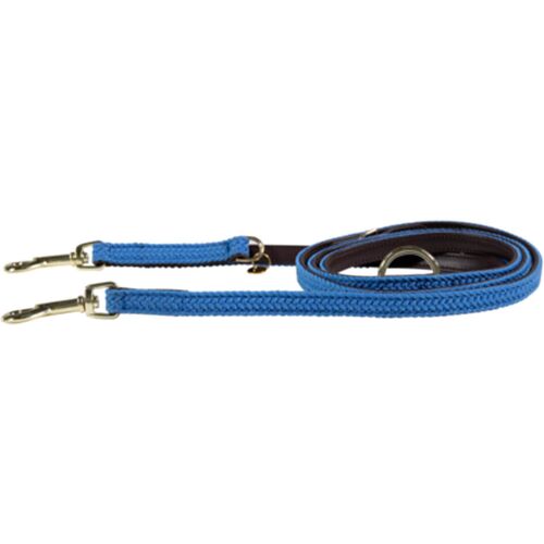 Kentucky Dogwear Hundeleine aus geflochtenem Nylon 200 cm Size S Hellblau