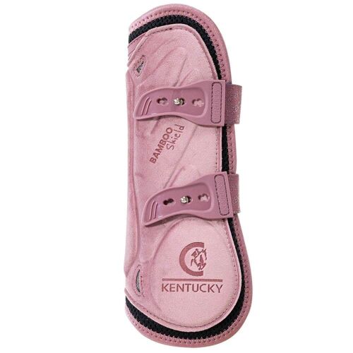 Kentucky Horsewear Gamaschen Bamboo Elastik Velvet Springgamaschen Alt Rosa M