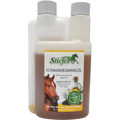 Stiefel Schwarzkümmelöl Futtermittel Pferd 250 ml