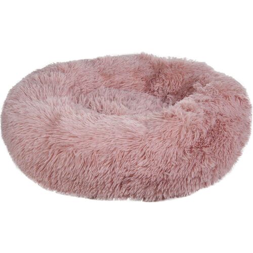 HKM Hundebett Fluffy Hundekissen Hellrosa 70 cm x 25 cm