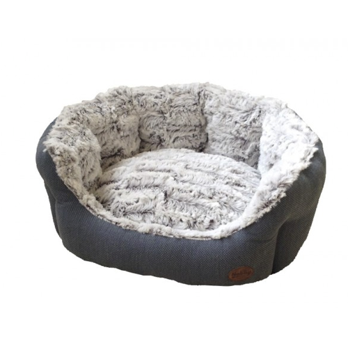 Nobby Hundebett Cacho Hundesofa Grau 65 x 57 x 22